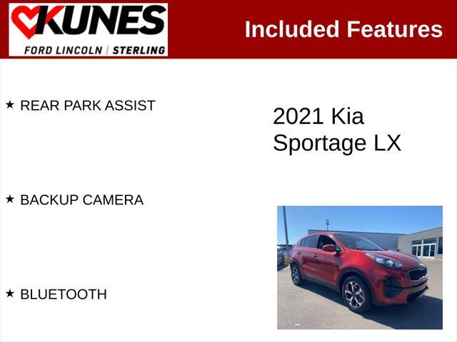 used 2021 Kia Sportage car, priced at $16,214