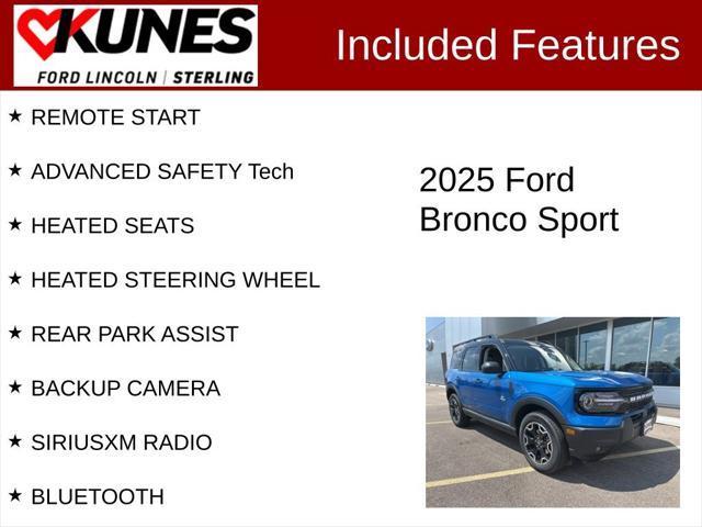new 2025 Ford Bronco Sport car, priced at $34,942