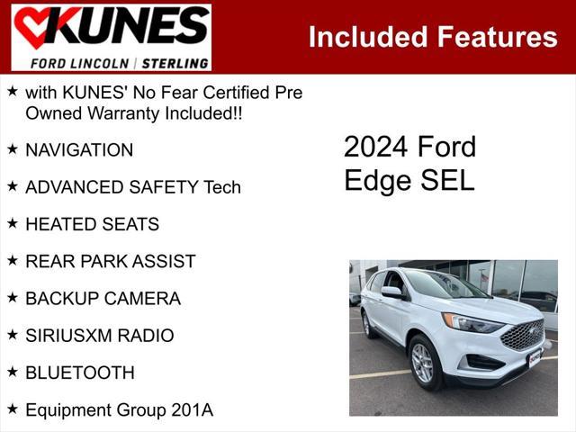 used 2024 Ford Edge car, priced at $28,499