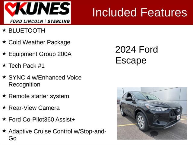 new 2024 Ford Escape car, priced at $32,321