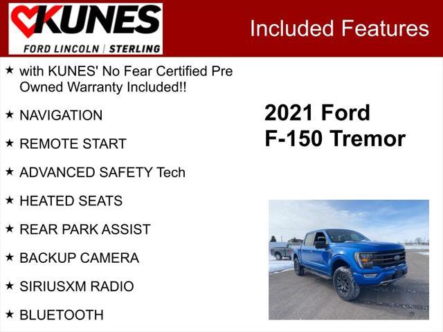 used 2021 Ford F-150 car, priced at $48,995