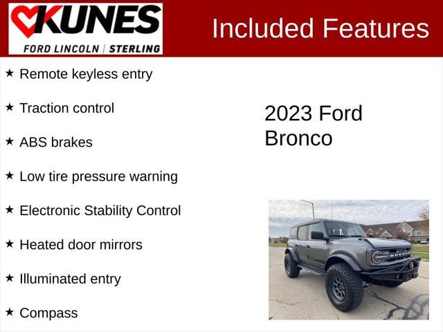 new 2023 Ford Bronco car, priced at $89,955