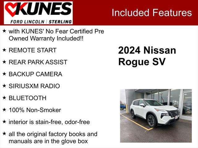 used 2024 Nissan Rogue car, priced at $23,495