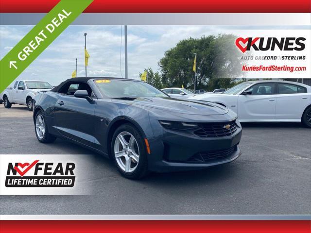 used 2022 Chevrolet Camaro car, priced at $22,714