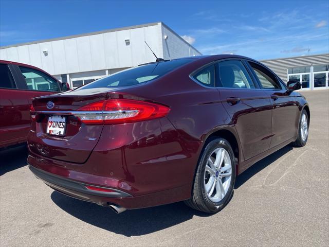 used 2018 Ford Fusion car, priced at $12,059