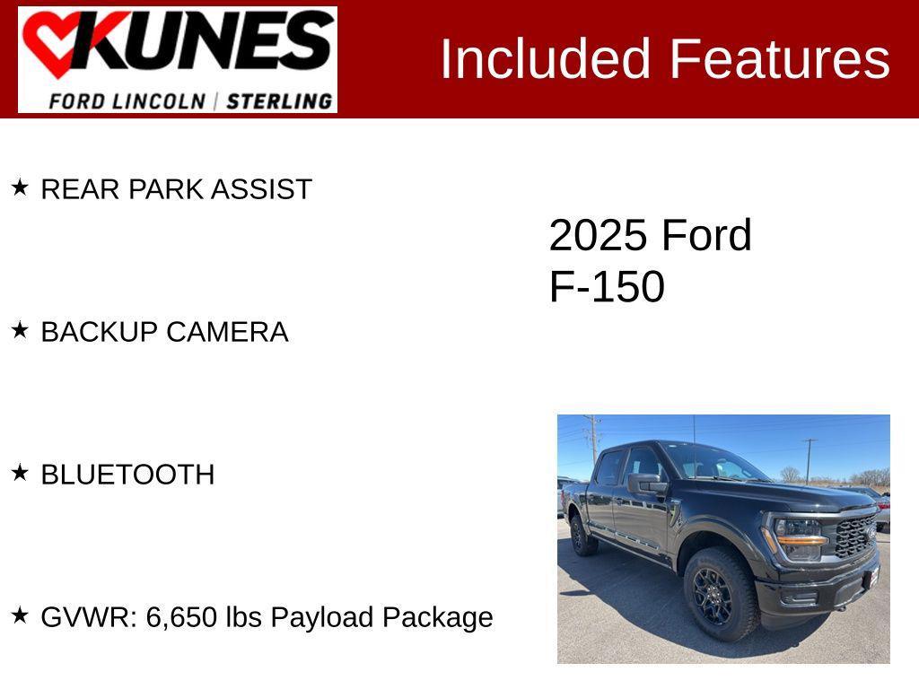 new 2025 Ford F-150 car, priced at $47,701