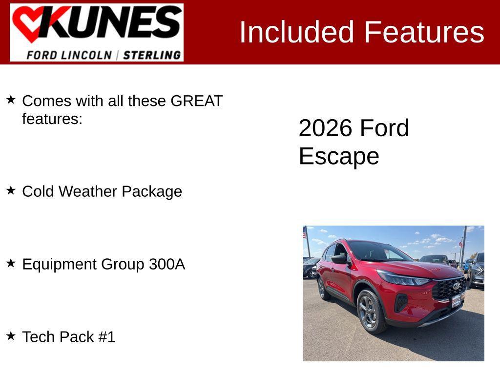 new 2026 Ford Escape car, priced at $33,947