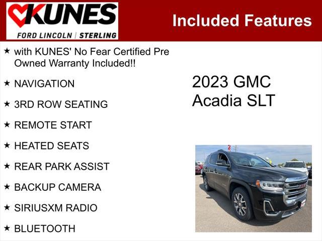 used 2023 GMC Acadia car, priced at $24,559