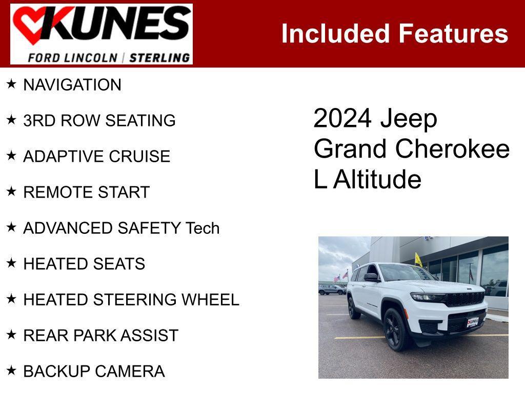 used 2024 Jeep Grand Cherokee L car, priced at $29,831