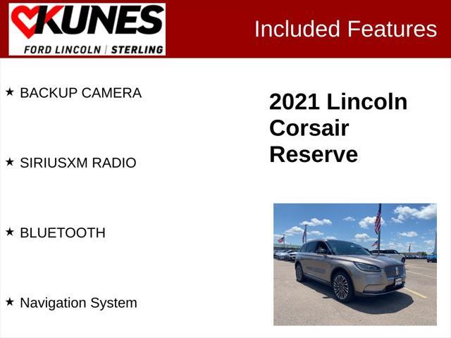 used 2021 Lincoln Corsair car, priced at $29,728