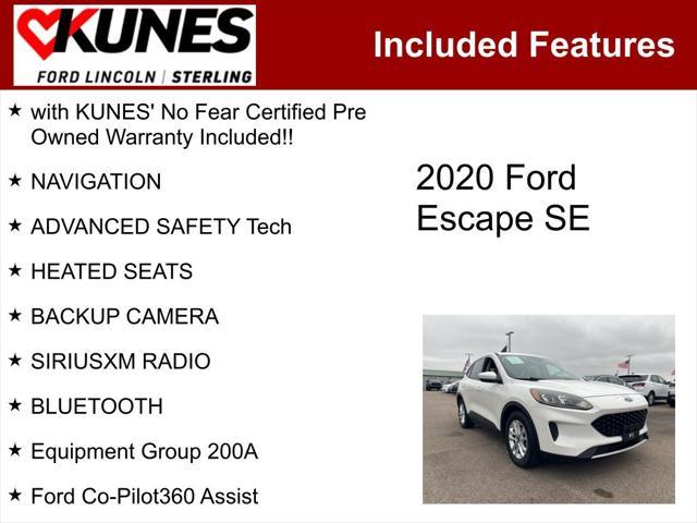 used 2020 Ford Escape car, priced at $16,514