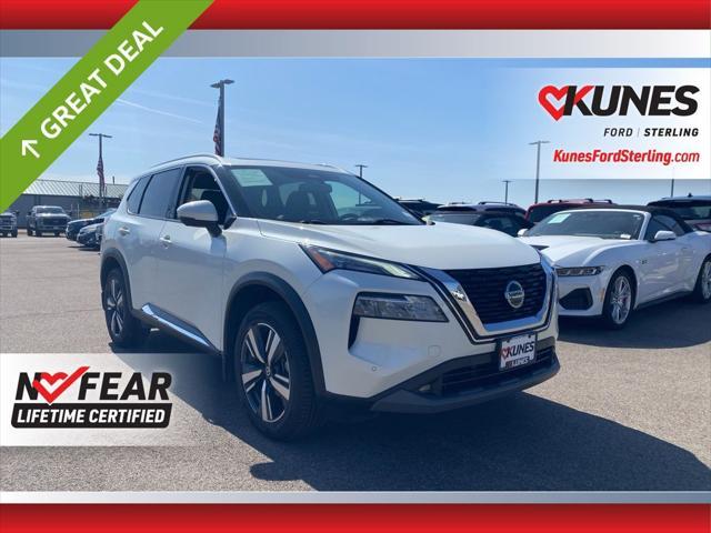 used 2021 Nissan Rogue car, priced at $22,539