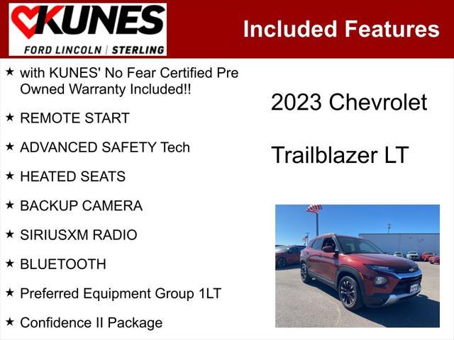 used 2023 Chevrolet TrailBlazer car, priced at $22,871