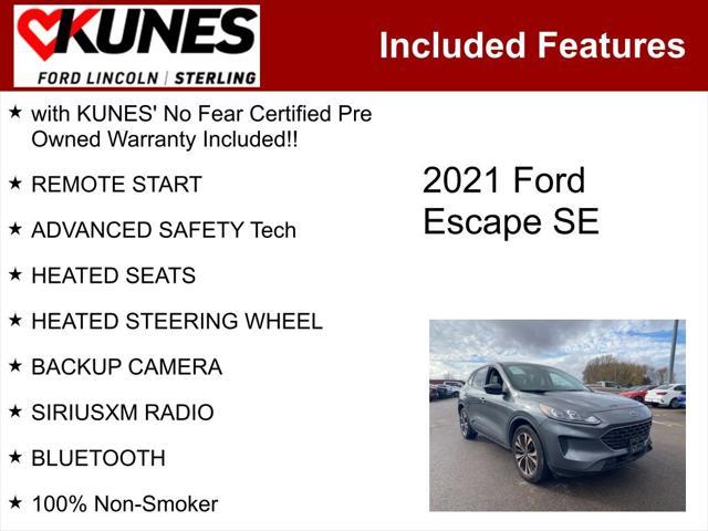 used 2021 Ford Escape car, priced at $19,437