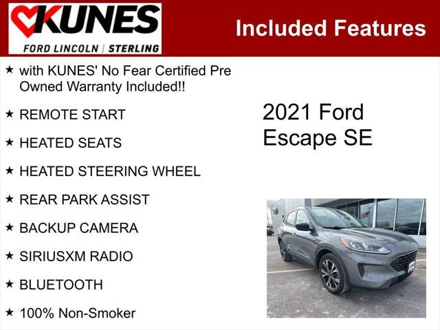 used 2021 Ford Escape car, priced at $18,774