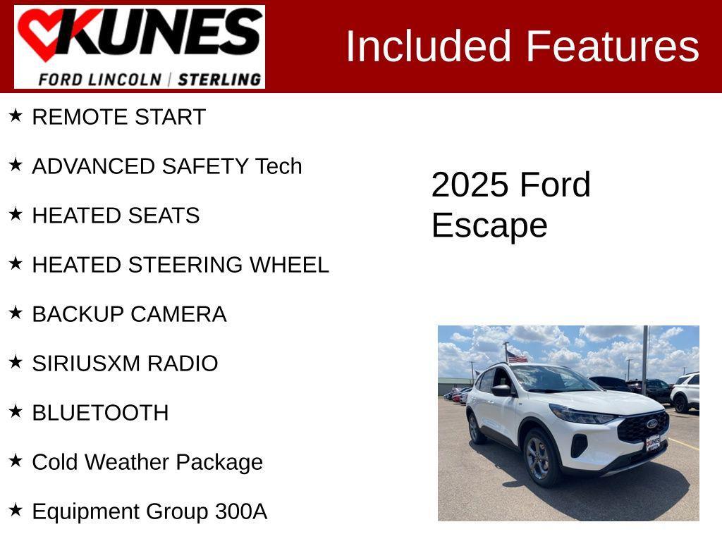 new 2025 Ford Escape car, priced at $29,281