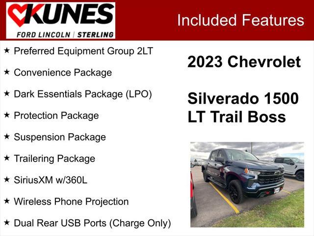 used 2023 Chevrolet Silverado 1500 car, priced at $45,240