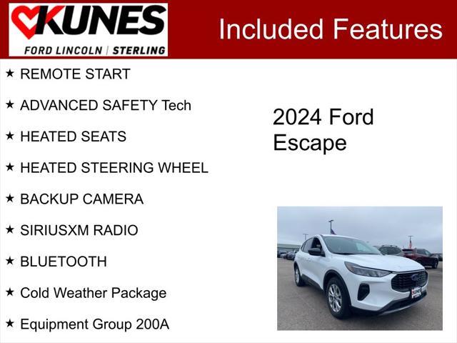 new 2024 Ford Escape car, priced at $29,245