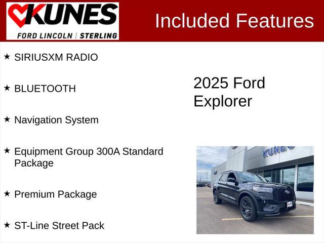new 2025 Ford Explorer car, priced at $48,963