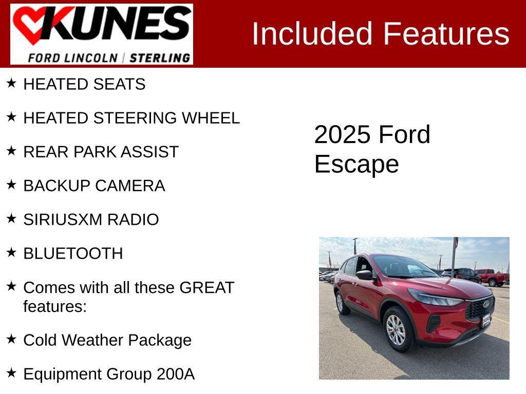 new 2025 Ford Escape car, priced at $25,142