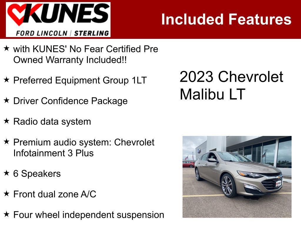 used 2023 Chevrolet Malibu car, priced at $19,430