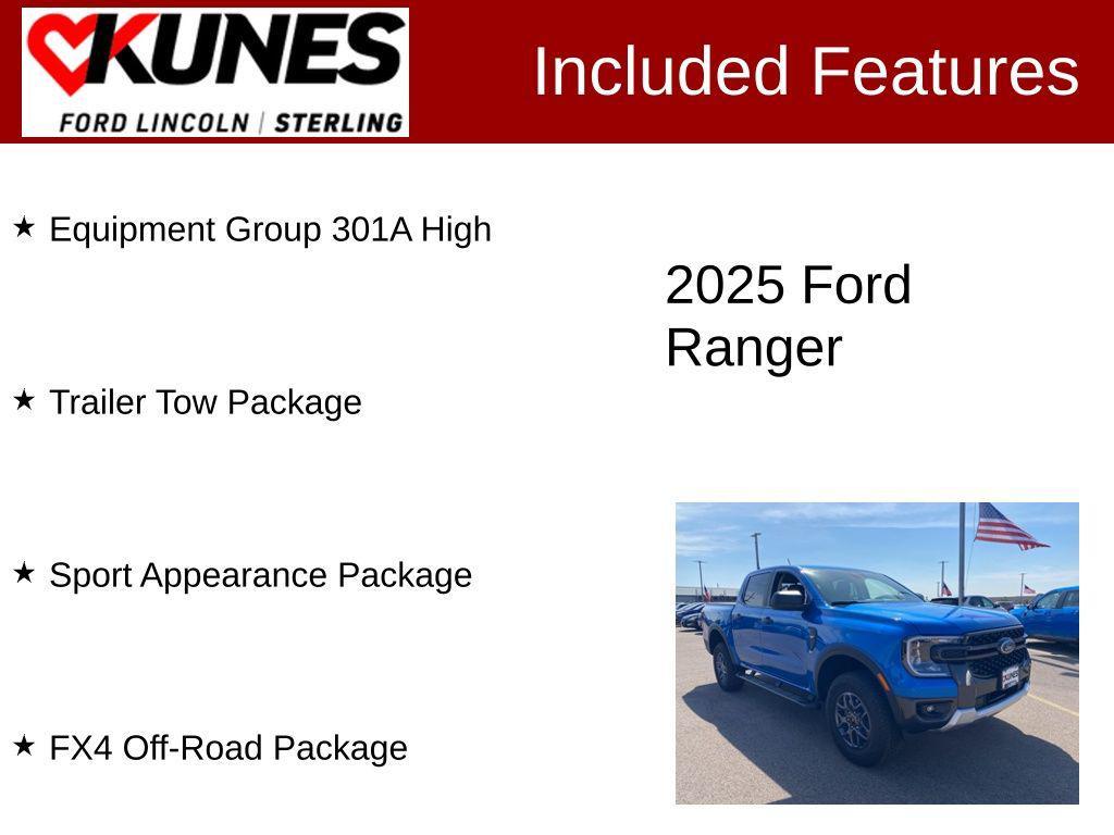 new 2025 Ford Ranger car, priced at $43,195
