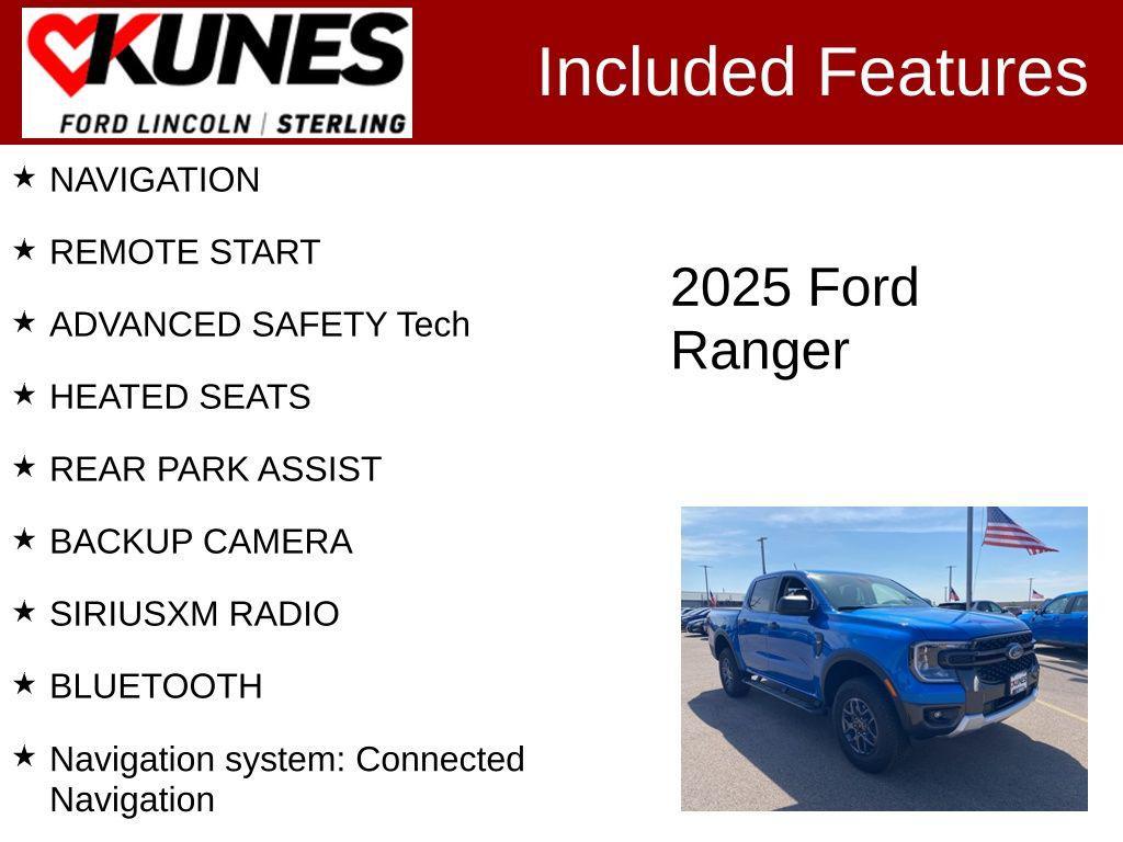new 2025 Ford Ranger car, priced at $43,195