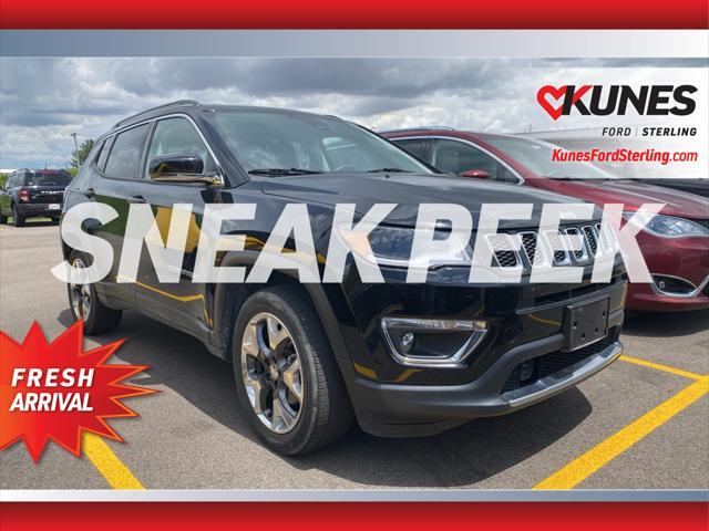 used 2018 Jeep Compass car, priced at $21,841