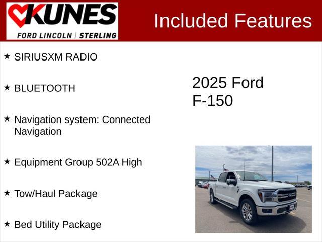 new 2025 Ford F-150 car, priced at $68,258
