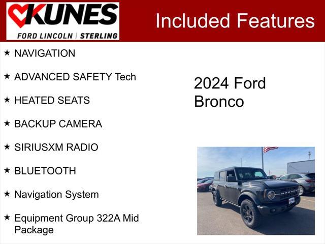 new 2024 Ford Bronco car, priced at $45,644