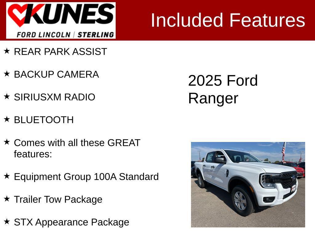 new 2025 Ford Ranger car, priced at $36,409