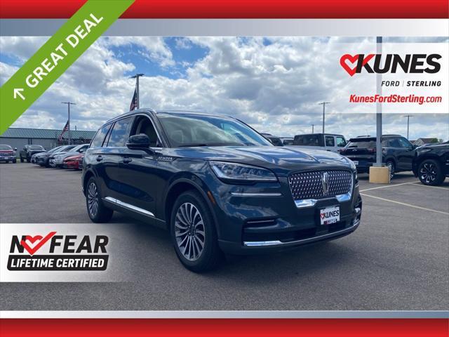 used 2022 Lincoln Aviator car, priced at $37,676