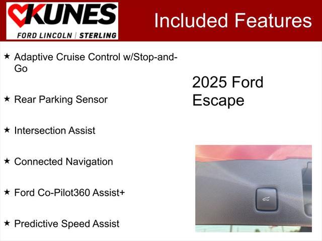 new 2025 Ford Escape car, priced at $36,550