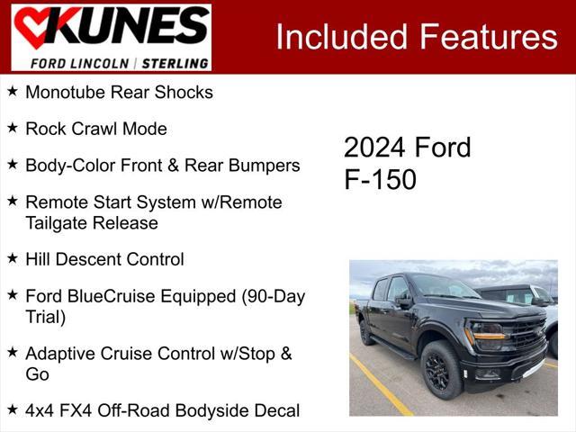 new 2024 Ford F-150 car, priced at $55,708