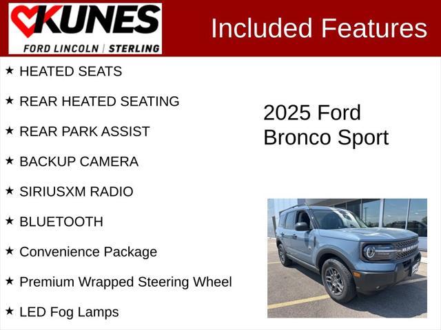 new 2025 Ford Bronco Sport car, priced at $32,314