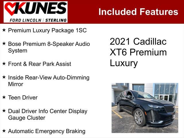 used 2021 Cadillac XT6 car, priced at $28,534