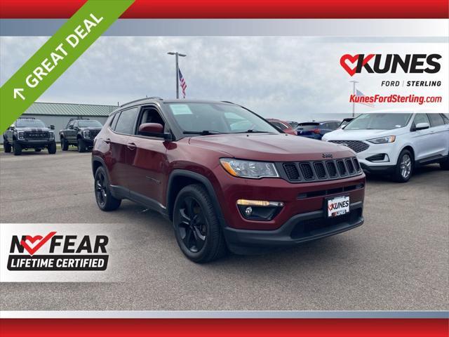 used 2021 Jeep Compass car, priced at $18,478