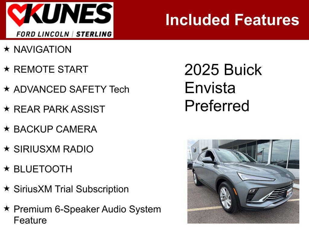 used 2025 Buick Envista car, priced at $21,995