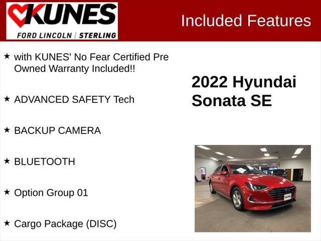 used 2022 Hyundai Sonata car, priced at $17,893