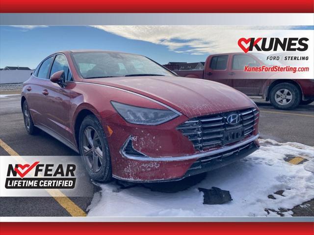 used 2022 Hyundai Sonata car, priced at $18,597