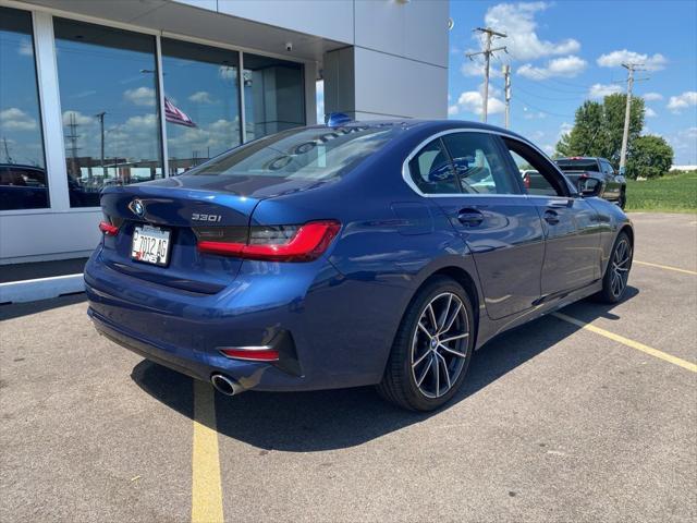 used 2021 BMW 330 car, priced at $22,995