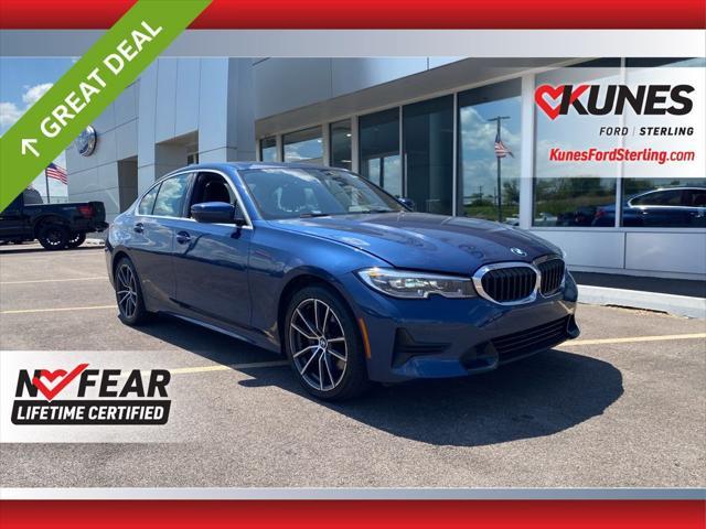 used 2021 BMW 330 car, priced at $22,995