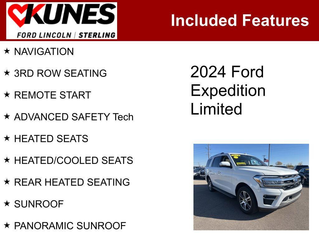 used 2024 Ford Expedition car, priced at $50,602
