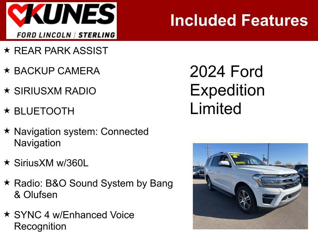 used 2024 Ford Expedition car, priced at $50,602