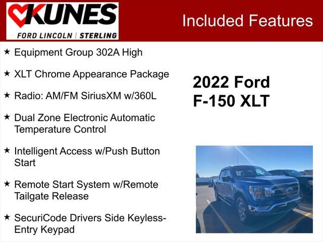 used 2022 Ford F-150 car, priced at $42,995