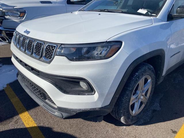 used 2023 Jeep Compass car, priced at $19,488