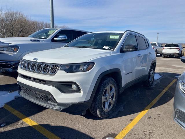 used 2023 Jeep Compass car, priced at $19,488