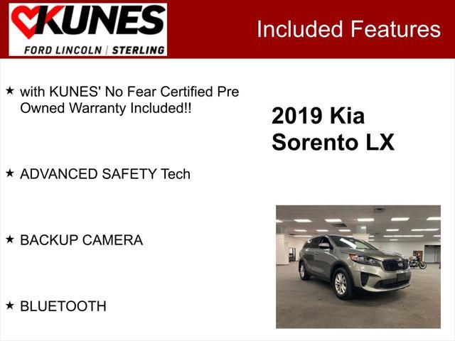 used 2019 Kia Sorento car, priced at $14,995