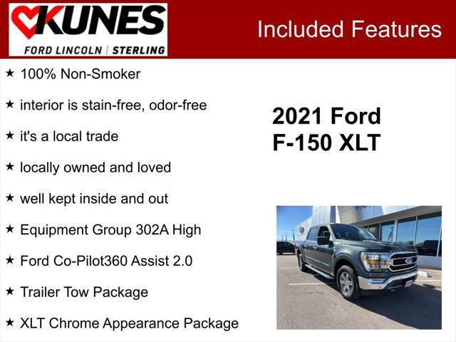 used 2021 Ford F-150 car, priced at $34,995