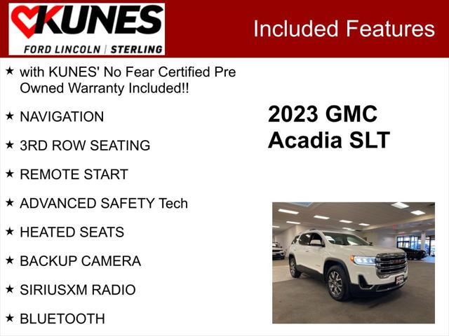 used 2023 GMC Acadia car, priced at $27,995